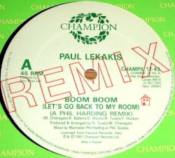 Boom Boom (Let's Go Back To My Room) (Champion Remix)