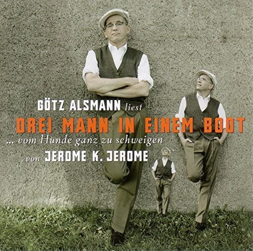 Drei Mann in einem Boot
