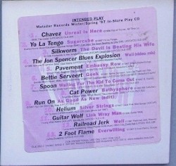Matador Records Winter/Spring '97 In-Store Play Cd