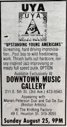 Volume 1: Live at the Knitting Factory, NYC, August 25th, 1991