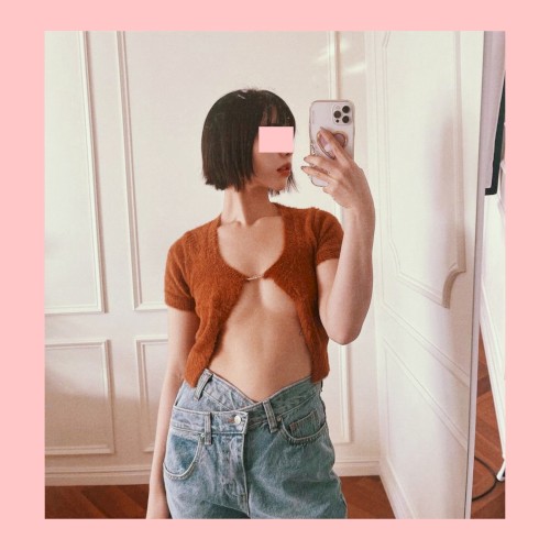 Flat Chested, Short Haired