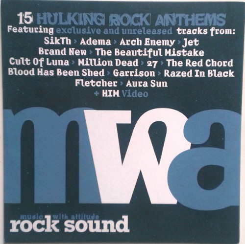 Rock Sound: Music With Attitude, Volume 52
