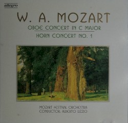 Oboe Concerto in C major / Horn Concerto no. 1
