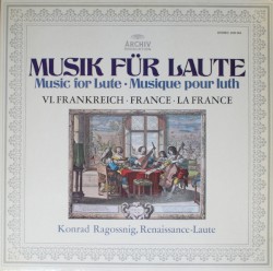 Musik Für Laute, VI. Frankreich