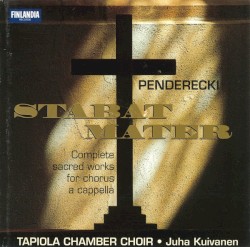 Stabat Mater (Complete sacred works for chorus a cappella)