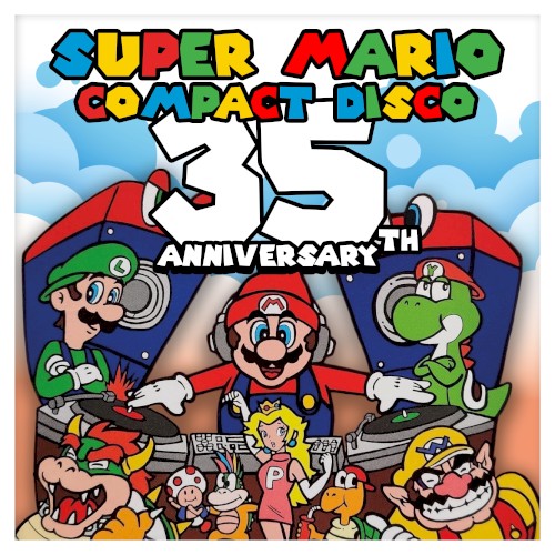 Super Mario Compact Disco - 35th Anniversary Edition