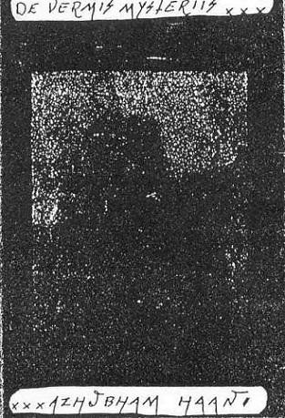 De Vermis Mysteriis / Azhubham Haani