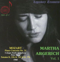 Martha Argerich Volume 1: Mozart Piano Concerto No. 21 / Sonatas K. 310, K. 333 & K. 576