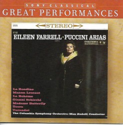 Puccini Arias and Others in the Great Tradition