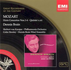 Horn Concertos Nos.1-4 / Quintet in E flat K.452
