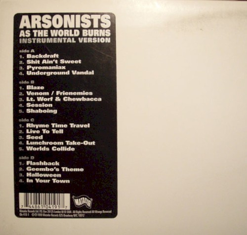 As the World Burns (Instrumentals)