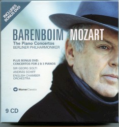 The Piano Concertos (Berliner Philharmoniker feat. conductor, piano: Daniel Barenboim) (disc 3: Piano Concertos Nos. 12, 11, 13)