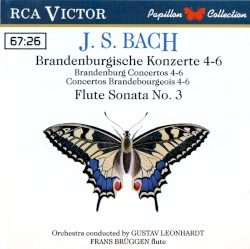Brandenburgische Konzerte 4-6 / Flute Sonata no. 3