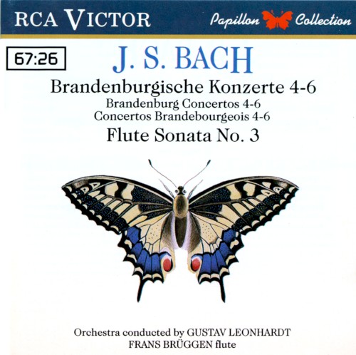 Brandenburgische Konzerte 4-6 / Flute Sonata no. 3