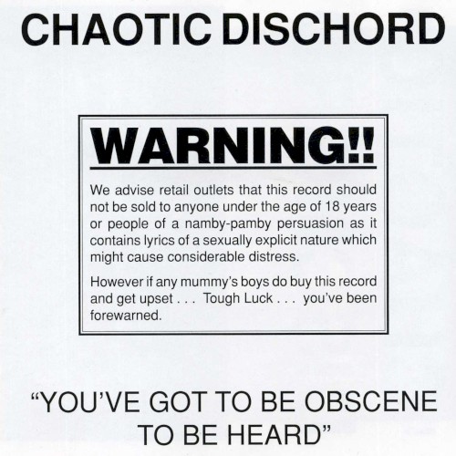 You’ve Got to Be Obscene to Be Heard