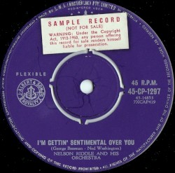 I'm Gettin' Sentimental Over You / The Girl Most Likely