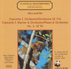 Concerto F. Orchester / Orchestra Sz 116 / Concerto F. Klavier & Orchester / Piano & Orchestra No. 2, Sz 95
