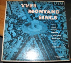 Yves Montands Sings - In French