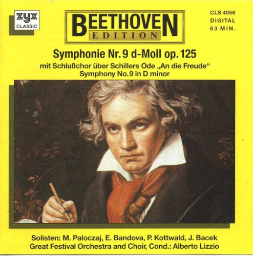 Symphonie Nr. 9 d-Moll op. 125 mit Schlußchor über Schillers Ode "An die Freude"