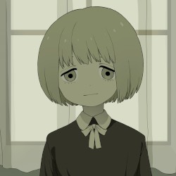 She looks kind of sleepy