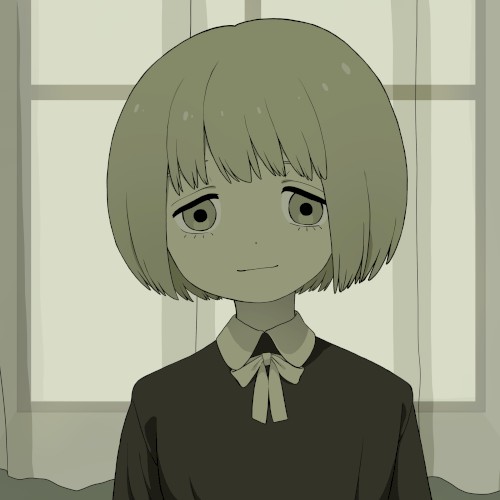 She looks kind of sleepy