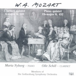 Clarinet Quintet, K. 581 / Piano Quintet, K. 452