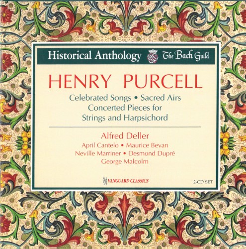 Celebrated Songs・Sacred Airs / Concerted Pieces for Strings and Harpsichord