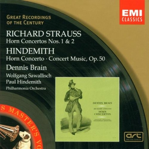 Richard Strauss: Horn Concertos Nos. 1 & 2 / Paul Hindemith: Horn Concerto, Concert Music Op. 50