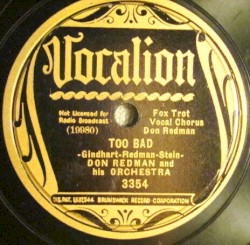 Too Bad / Bugle Call Rag