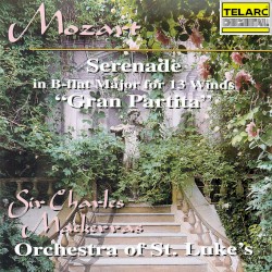 Serenade no. 10 for 13 Winds in B-flat major, K. 361 "Gran partita"