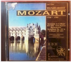 Serenade in G-Major KV 525 (Eine Kleine Nachtmusik) / Symphony No. 29, A-Major KV 201