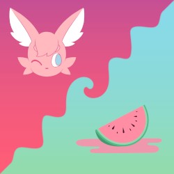 Pink and Blue
