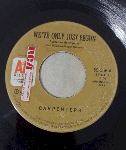 We've Only Just Begun = Acabamos De Empezar