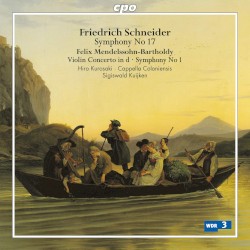 Symphony No. 17, Violin Concerto in D minor, Symphony No. 1