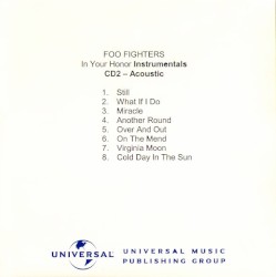 In Your Honor Instrumentals