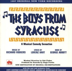 The Boys From Syracuse (1997 original New York recording)