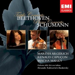 Beethoven: Triple Concerto / Schumann: Piano Concerto in A minor