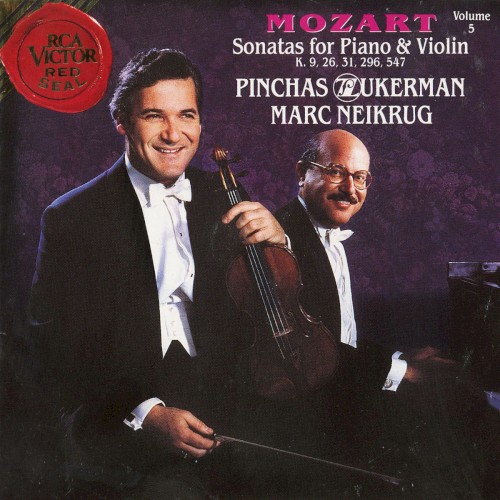 Sonatas for Piano & Violin Vol 5 K.9, 26, 31, 296, 547