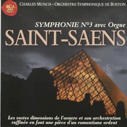 Symphonie N°3 avec orgue / Concerto pour orgue