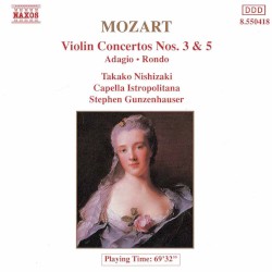 Violin Concertos Nos. 3 and 5