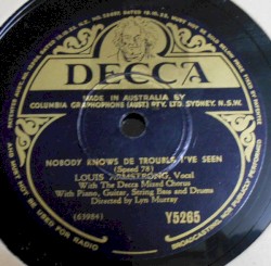 Nobody Knows de Trouble I've Seen / Going to Shout All Over God's Heaven