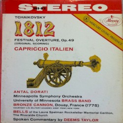 1812 Festival Overture, op. 49 / Capriccio Italien