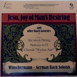 Jesu, Joy of man's desiring and other Bach favorites