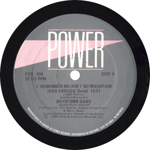Remember Me / Ain't No Mountain High Enough / Cruisin' The Streets