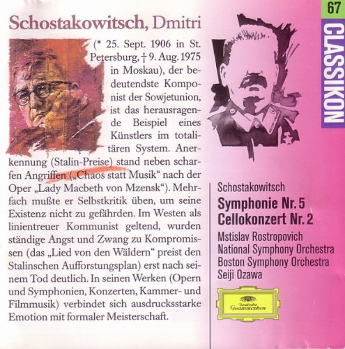 Symphonie Nr. 5 / Cellokonzert Nr. 2