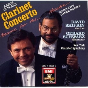 Clarinet Concerto / Music for the Theatre / Dance Panels