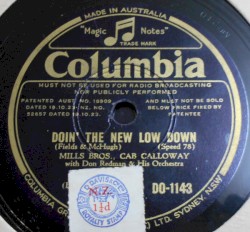Doin' the New Low Down / I Can't Give You Anything but Love
