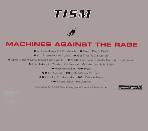 Machines Against the Rage (live in Melbourne 21/10/95)