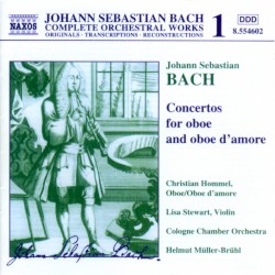 Complete Orchestral Works, Volume 1: Concertos for Oboe and Oboe d'amore