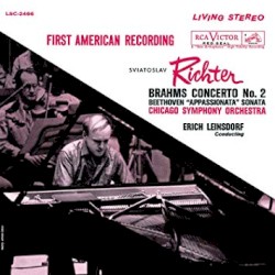 Brahms: Piano Concerto no. 2 / Beethoven: “Appassionata” Sonata